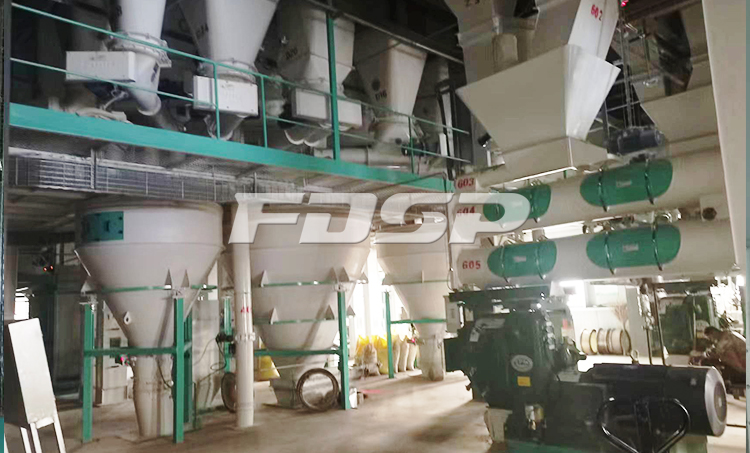 Commissioning of livestock and poultry + ruminant feed production line with an annual output of 180,000 tons was completed in Kulun Banner, Inner Mongolia (图7) 制粒.jpg