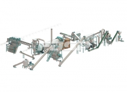 Dây chuyền ép viên hữu cơ sinh học 6-8tp
