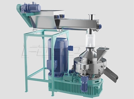 Máy nghiền viên gỗ thẳng đứng