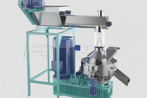 Máy nghiền viên gỗ thẳng đứng